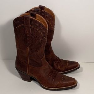 Ariat Rowdy Cowgirl Boots Women Size 7.5 B